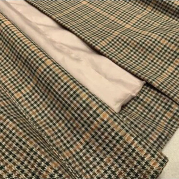 Classic Plaid Wind Coat